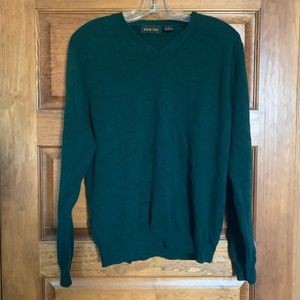 Cashmere Emerald Green Pullover Sweater
